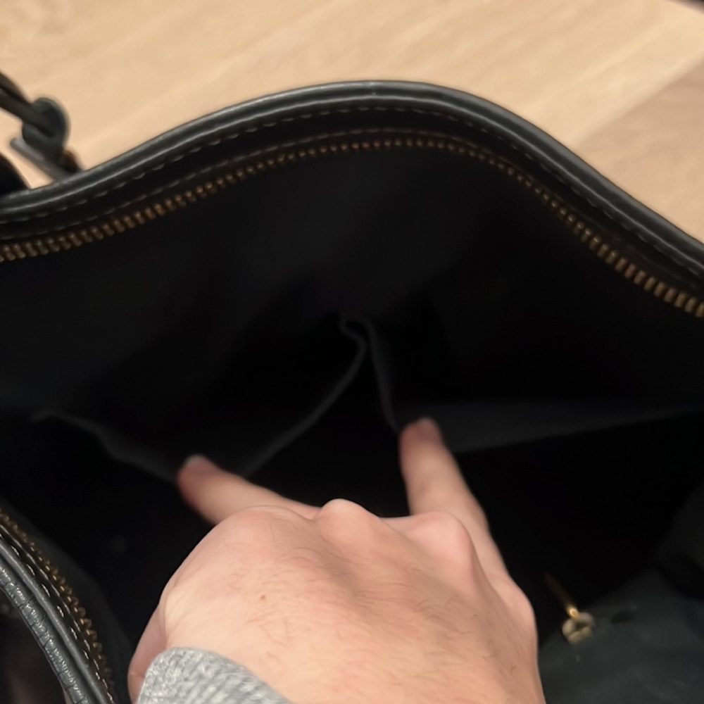 Fossil 3-tone Colour-Block Satchel - Picture 8 of 10